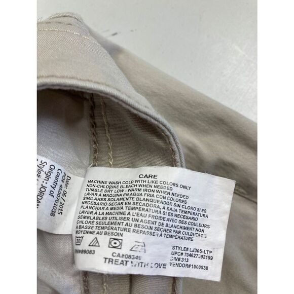 LEI, Sophia Style, hipster flare, tan, women’s pants, Size 15 ( juniors), - Picture 6 of 11